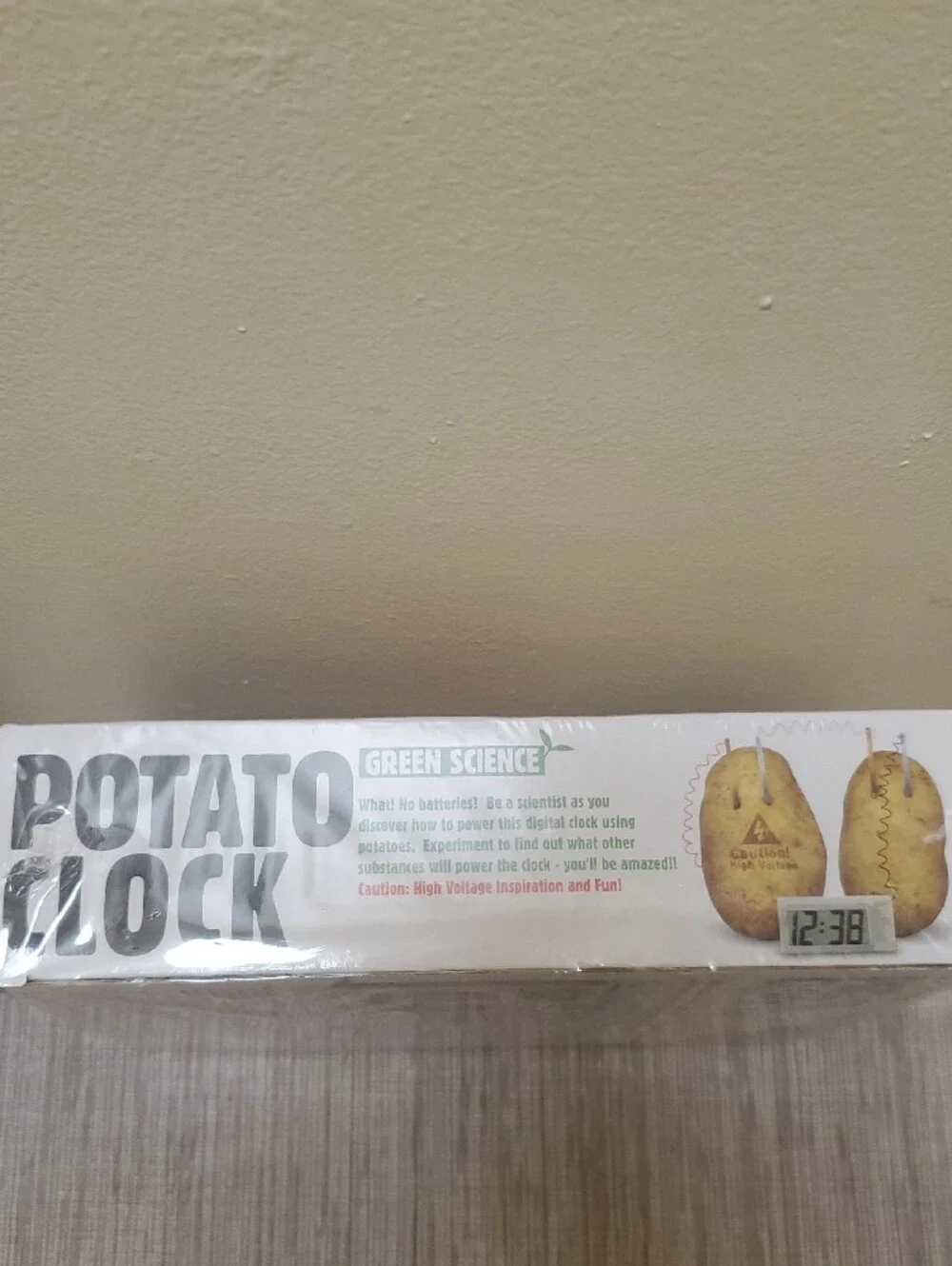 Green Science Potato Clock and Tin Can Robot Bundle